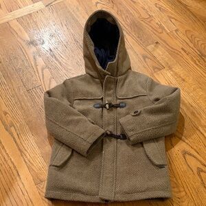 Mayoral Brown Kids Pea Coat